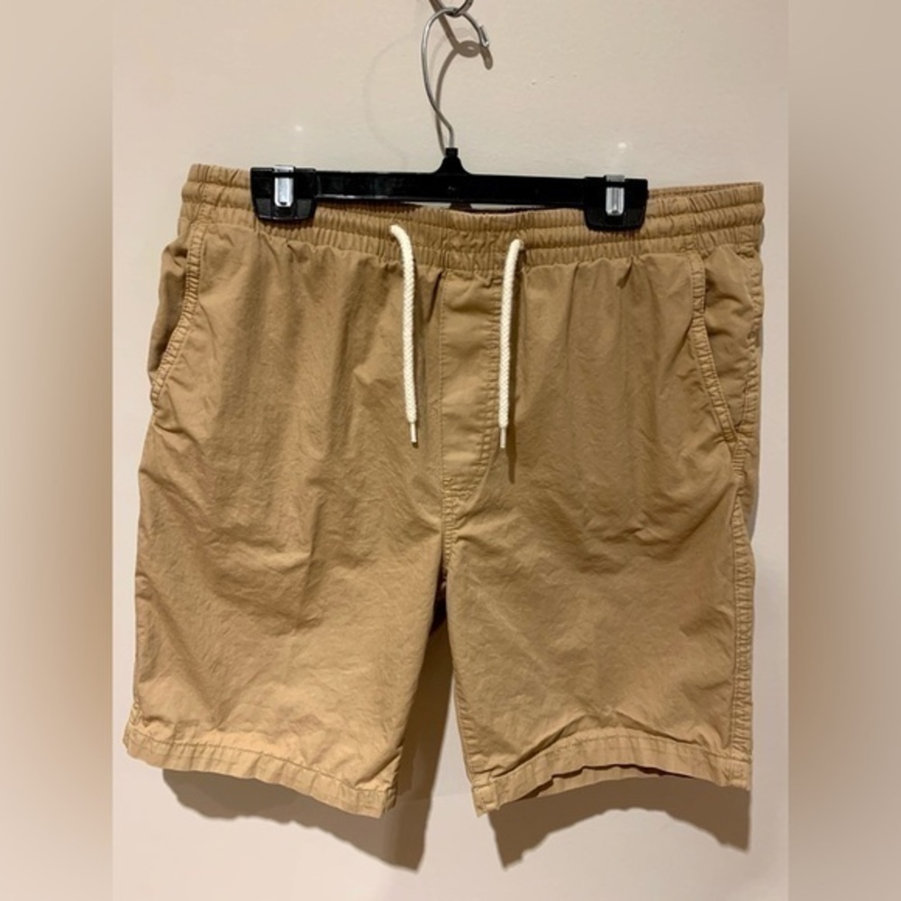 H&M L.O.G.G. Drawstring Khaki Shorts - Size M